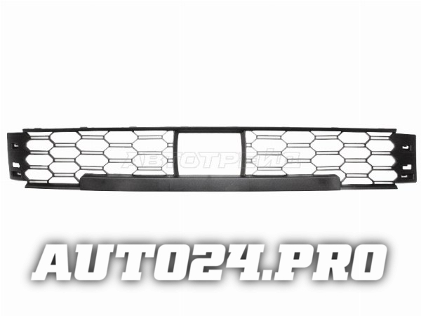 Решетка в бампер SKODA RAPID 20- под датчик дистанции