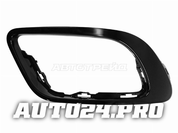 Молдинг оправы ПТФ RENAULT FLUENCE 13-17 LH чёрный