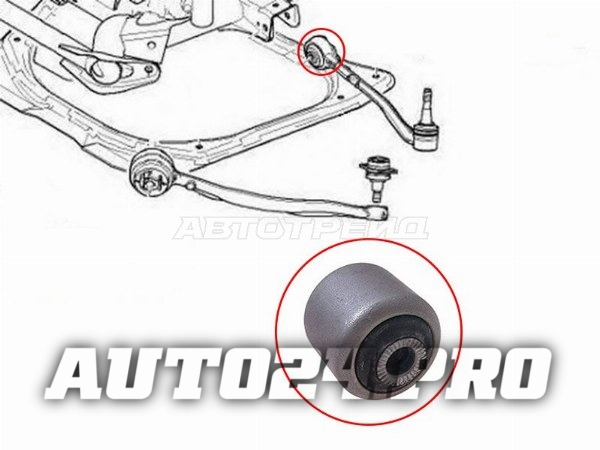 Сайлентблок переднего нижнего рычага  BMW X5 E53 99-06/X3 03-10/BMW5 87-96/BMW7 86-94/BMW8 89-99