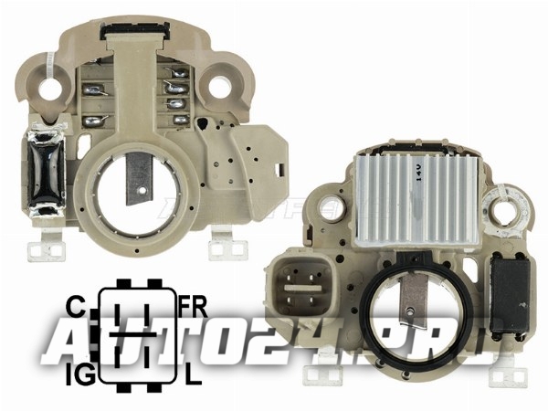 Реле-регулятор напряжения генератора HONDA FIT GD 1/2 L13A/CIVIC L13A7 06-/JAZZ L13A 06-/SUZUKI GRAN