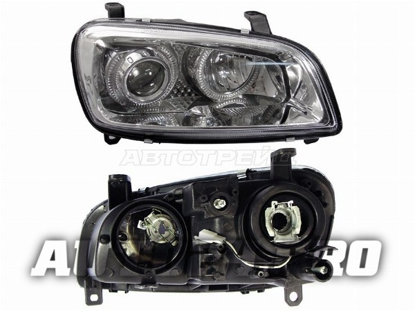 Фара TOYOTA RAV4 94-00 RH хрусталь линза (Евросвет)