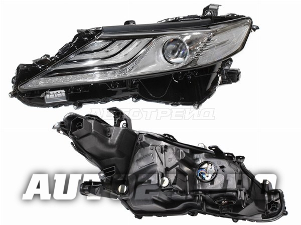 Фара TOYOTA CAMRY 18- LH (3 LED полосы)