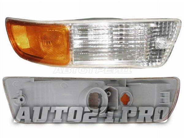 Поворот TOYOTA RAV4 98-00 RH бело-желтый USA type