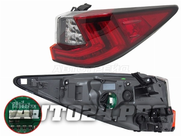 Фонарь задний LEXUS RX 15-19 RH LED