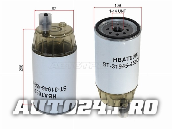 Фильтр топливный с колбой HYUNDAI HD 45/72/COUNTY 10-