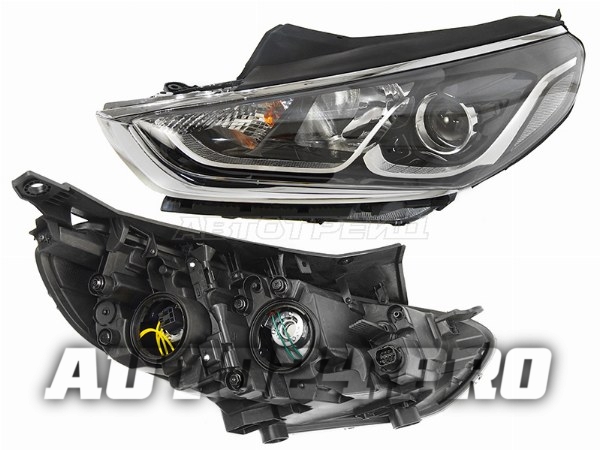 Фара HYUNDAI SONATA 17-20 LH галоген