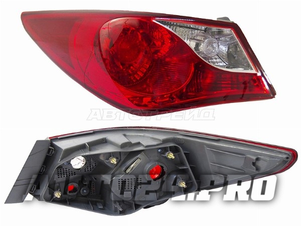 Фонарь задний HYUNDAI SONATA 09-14 LH