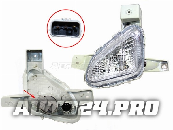 Фара противотуманная HYUNDAI SONATA 17-20 RH