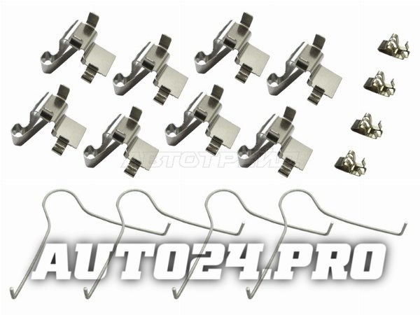 Комплект монтажный тормозных колодок FR TOYOTA COROLLA/SPRINTER/RAUM/SPACIO/CALDINA