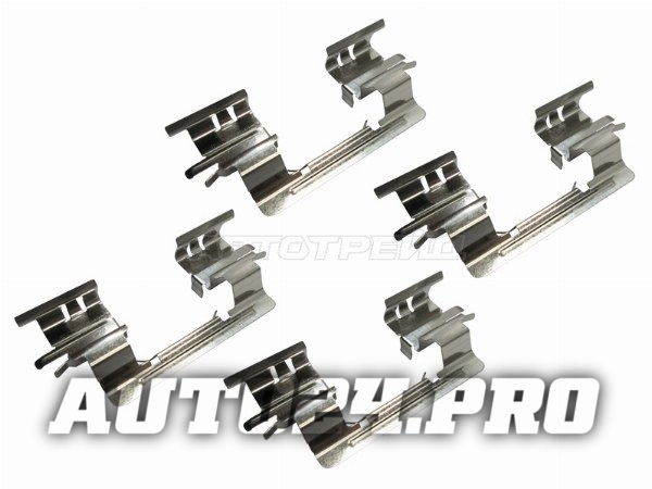 Комплект монтажный тормозных колодок FR TOYOTA CAMRY 01-06/WISH 03-09