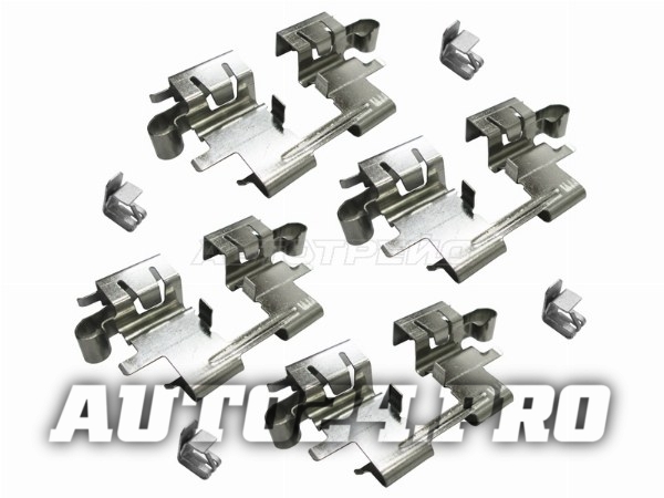Комплект монтажный тормозных колодок RR TOYOTA HARRIER/LEXUS RX330/350 03-