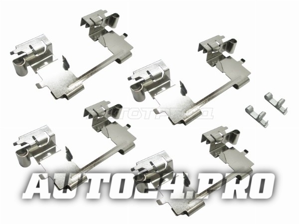 Комплект монтажный тормозных колодок FR TOYOTA HARRIER/LEXUS RX3## 03-