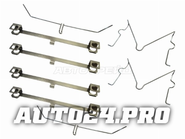 Комплект монтажный тормозных колодок FR TOYOTA LAND CRUISER 100/LEXUS LX470 98--