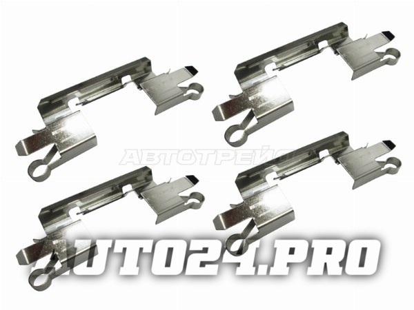 Комплект монтажный тормозных колодок FR MMC L200/NISSAN NAVARA 06-