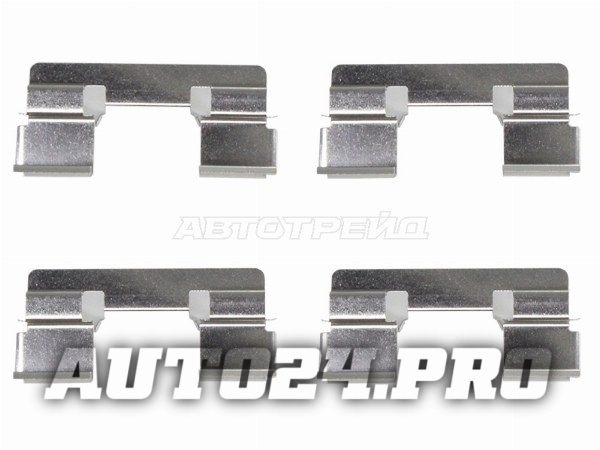 Комплект монтажный тормозных колодок FR TOYOTA COROLLA 01-07 LHD