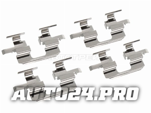 Комплект монтажный тормозных колодок RR SUBARU FORESTER/IMPREZA/OUTBACK/LEGACY