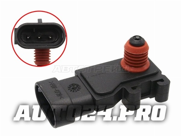 Датчик давления воздуха OPEL ASTRA G 00-05/ ASTRA H 04-10/ CORSA C 00-06/ VECTRA B 95-02/ VECTRA C 0