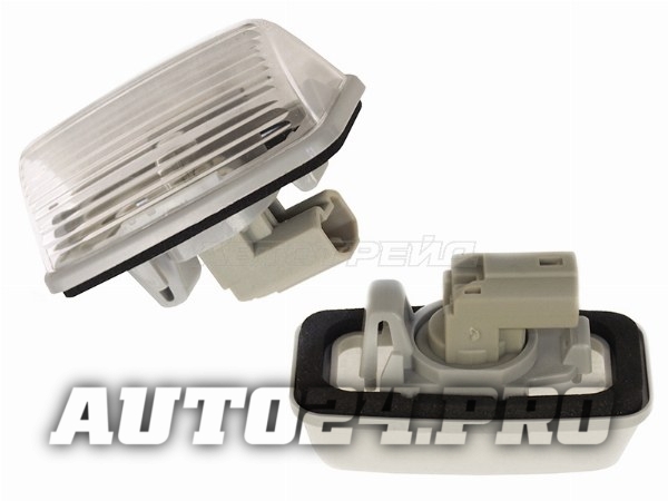 Подсветка номерного знака TOYOTA COROLLA/ALLEX/ALLION/CALDINA/CROWN/NOAH/PREMIO/SPRINTER/VOXY/WISH -