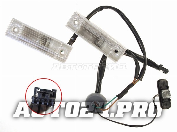 Подсветка номерного знака CHEVROLET CRUZE 09-15 4D