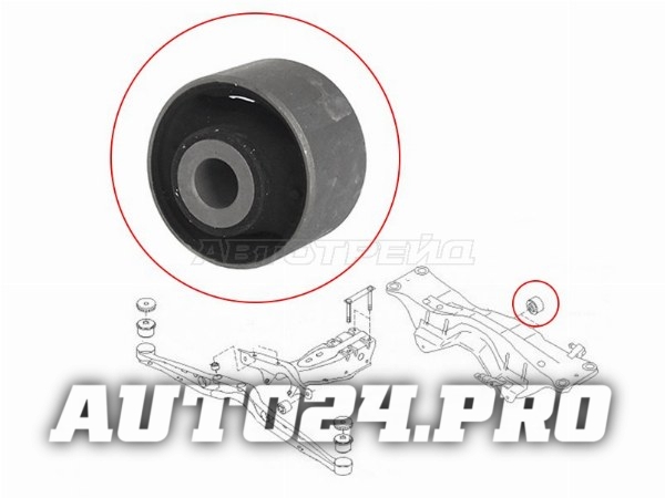 Сайлентблок подушки дифферинциала SUBARU FORESTER 96-07/IMPREZA 92-02/LEGACY 89-98