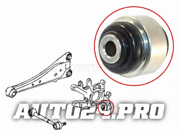 Сайлентблок плавающий задней цапфы TOYOTA AURIS/AVENSIS/BLADE/RAV4 05-/GEELY ATLAS (NL-3) 16-