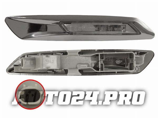 Поворот в крыло  BMW 5-SERIES F10/F11 10-13 LH w/o park assist