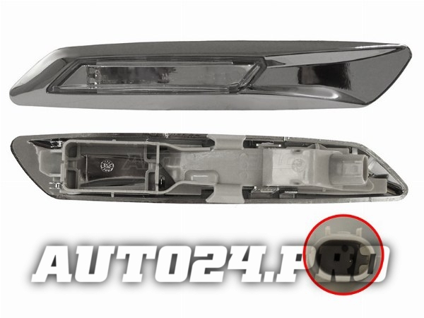 Поворот в крыло  BMW 5-SERIES F10/F11 10-13 RH w/o park assist