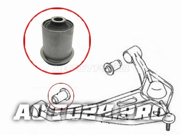 Сайлентблок FR переднего рычага SUZUKI ESCUDO/GRAND/VITARA/XL-7 97-05