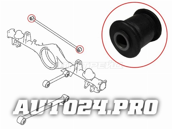 Сайлентблок задней поперечной тяги  SUZUKI GRAND VITARA/GRAND ESCUDO XL-7 98-06/JIMNY 98-/SSANGYONG