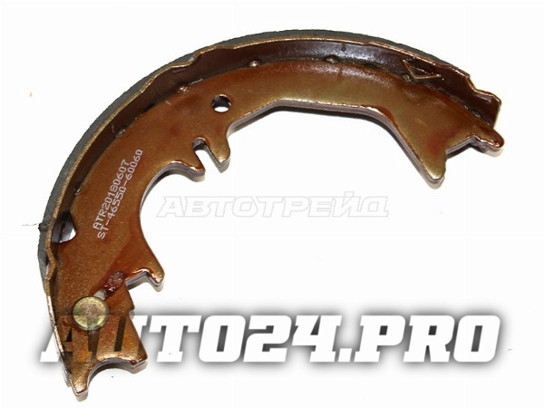 Колодки ручного тормоза TOYOTA LAND CRUISER 98-07 (комплект 4шт)