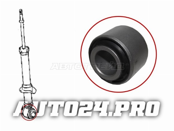 Сайлентблок заднего амортизатора TOYOTA PREMIO/ALLION 01-07/FIELDER/SPACIO/ 00-06