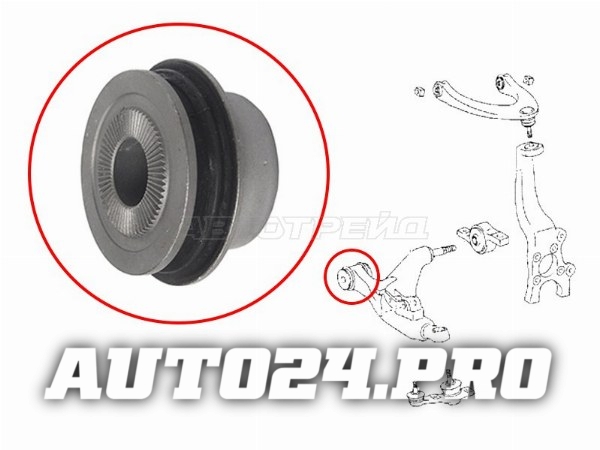 Сайлентблок переднего нижнего рычага передний TOYOTA MARK X 4WD 04-09/CROWN/CROWN MAJESTA 03-08/4WD