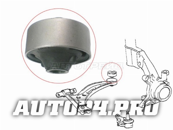 Сайлентблок переднего рычага задний TOYOTA AVALON 93-05/CAMRY 91-02/GRACIA 96-01/QUALIS 97-01/WINDOM