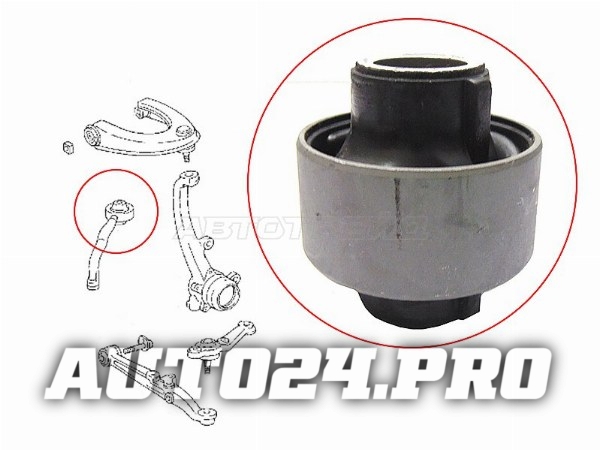 Сайлентблок (вертикальный) продольногорычага TOYOTA ALTEZZA/CHASER/CRESTA/CROWN/MARK/BLIT/PROGRE