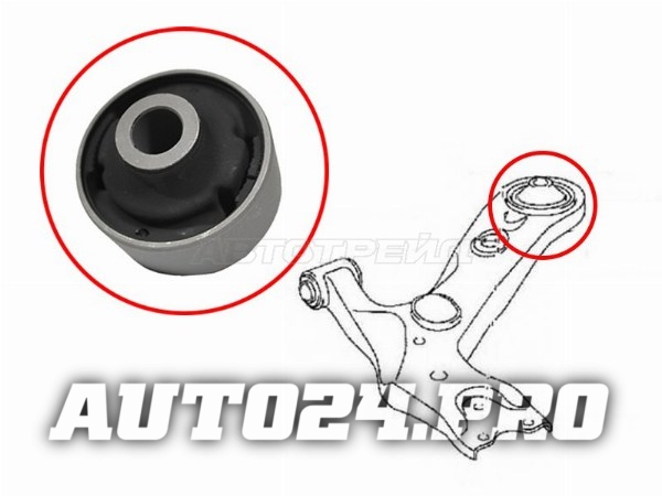 Сайлентблок переднего рычага задний TOYOTA RAV4 05-/ESTIMA/PREVIA/TARAGO 06-/ALPHAR