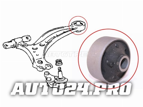 Сайлентблок переднго рычага здний TOYOTA HARRIER/LEXUS RX300 98-03