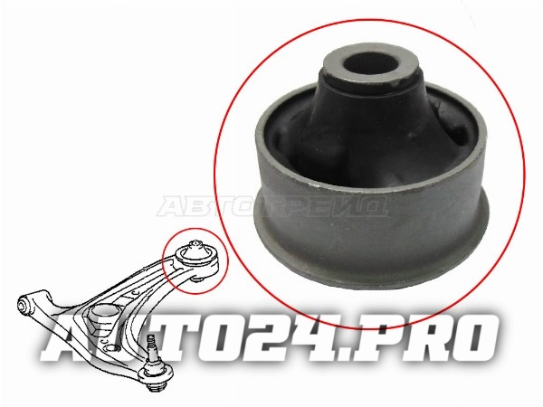 Сайлентблок задний переднего рычага TOYOTA FUN CARGO/PLATZ/RAUM/VITZ/WILL CYPHA/VI/YARIS/ECHO 00-