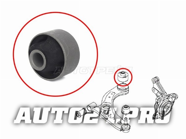 Сайлентблок переднего рычага задний (вертик) TOYOTA PASSO/DAIHATSU BOON 04-