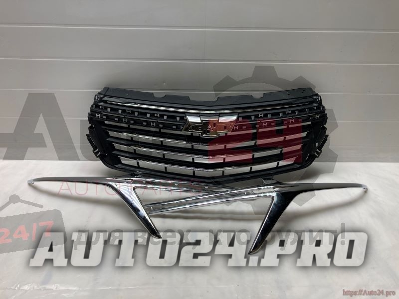 РЕШЕТКА РАДИАТОРА LS/LT/PRIMIER ЧЕРНЫЕ ПОЛОСКИ 21-23 CHEVROLET EQUINOX 2021-2023