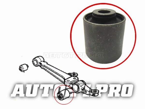 Сайлентблок переднего нижнего рычага (наружн) HONDA ACCORD/ODYSSEY/SHUTTLE 93-