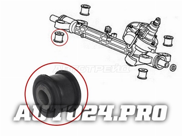 Сайлентблок рулевой рейки HONDA CR-V 07-12