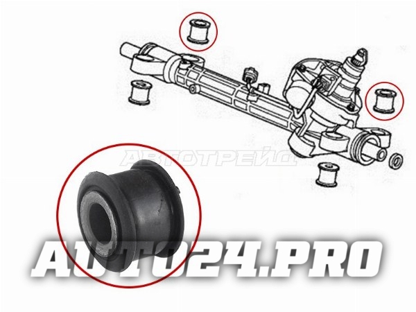 Сайлентблок рулевой рейки HONDA CR-V 07-12