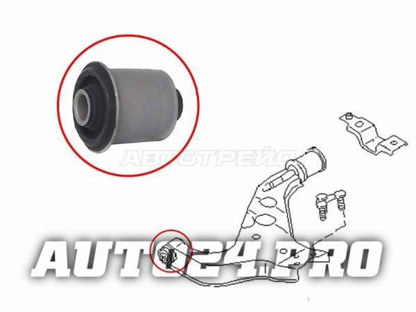 Сайлентблок переднего нижнего рычага передний NISSAN TERRANO/PATHFINDER/ELGRAND/INFINITY QX4 96-03