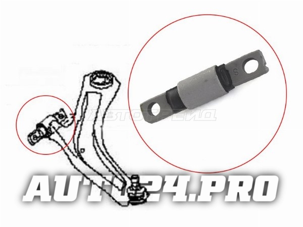 Сайлентблок FR рычага передний  NISSAN Murano /Qashqai /X-Trail  2007-2014