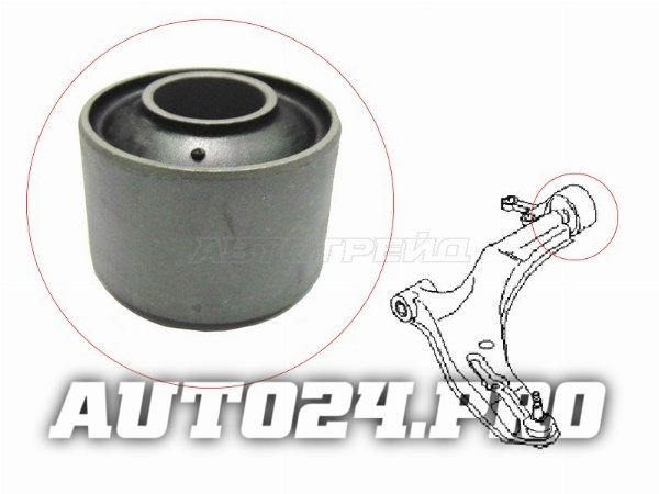 Сайлентблок RR переднего нижнего рычага NISSAN AD/WIGROAD/ALMERA/SYLPHY/PULSAR/SUNNY 00-