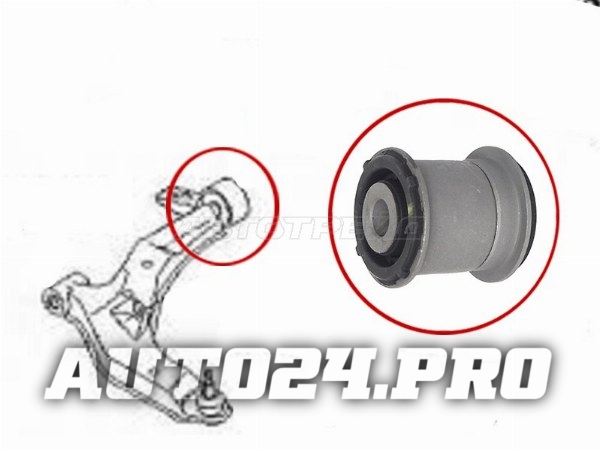 Сайлентблок FR нижнего рычага задний  NISSAN PRIMERA 01-07