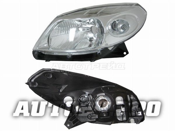 Фара RENAULT SANDERO 10-14 LH