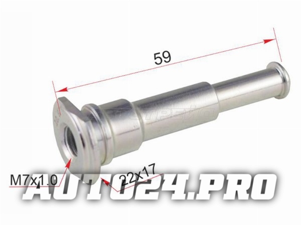 Направляющая суппорта FR HYUNDAI SANTA FE 00-06/TERRACAN 01-/TIBURON 96-