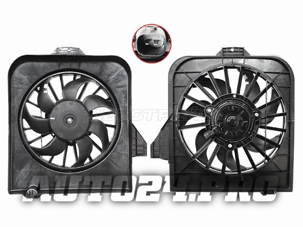 Диффузор радиатора в сборе CHRYSLER VOYAGER/DODGE  CARAVAN 99-07
