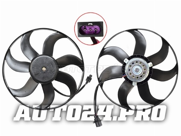 Вентилятор радиатора VOLKSWAGEN POLO SEDAN 10-/SEAT IBIZA 08-/SKODA FABIA/ROOMSTER 10-